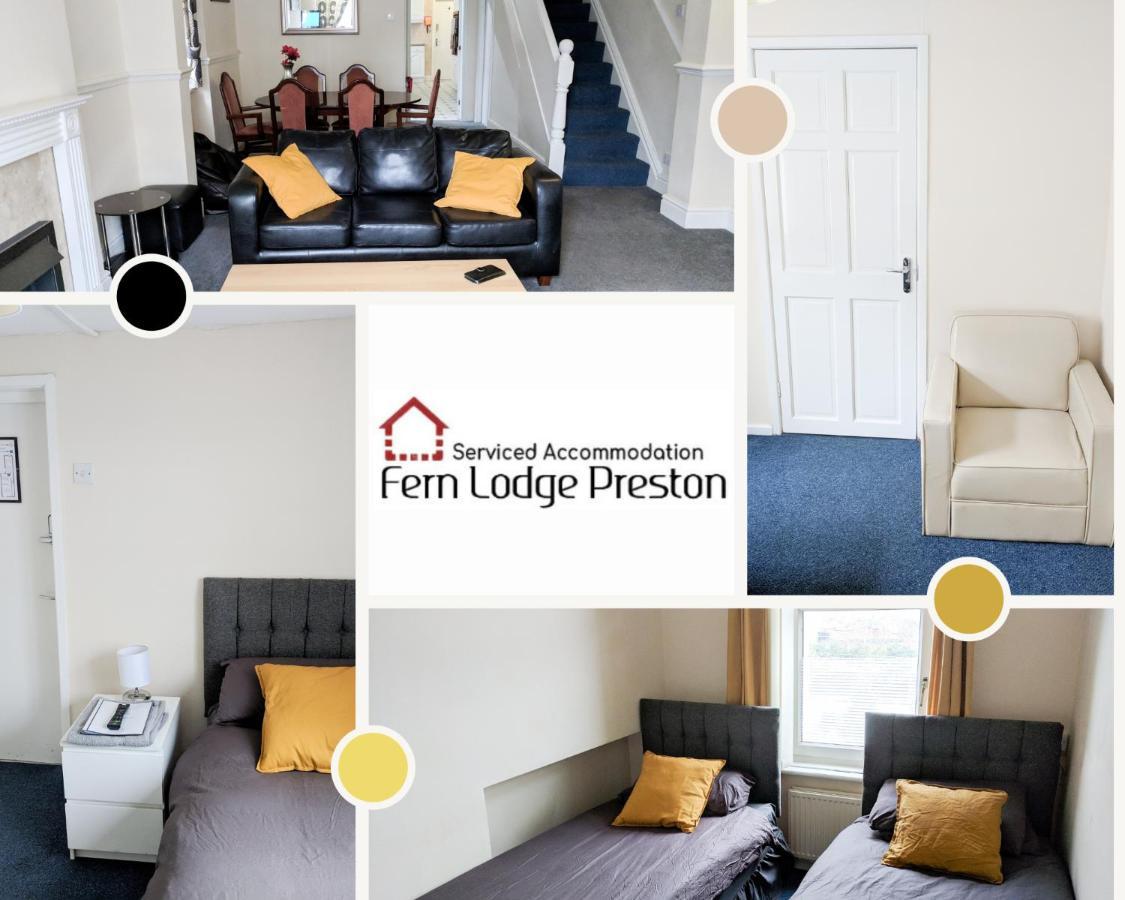 4 Bedroom House At Fern Lodge Preston Serviced Accommodation - Free Wifi & Parking Eksteriør billede